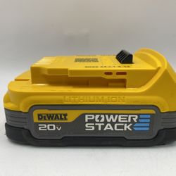 Dewalt DCBP034 20V MAX XR POWERSTACK 1.7Ah Lithium-Ion Battery Genuine OEM