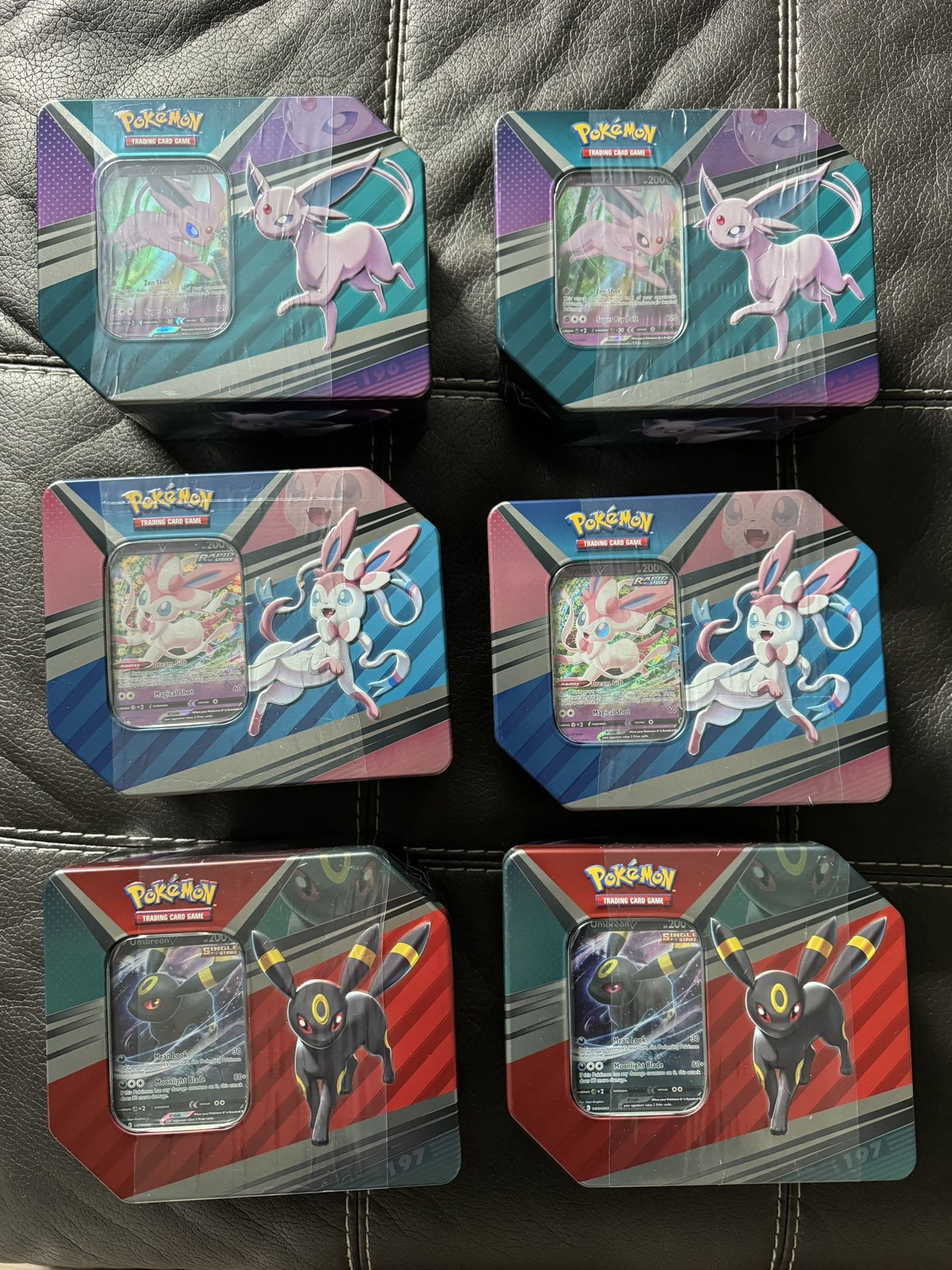 Pokémon Eeveelution Tins