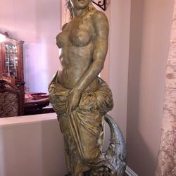Greek Goddess of abundance statue 