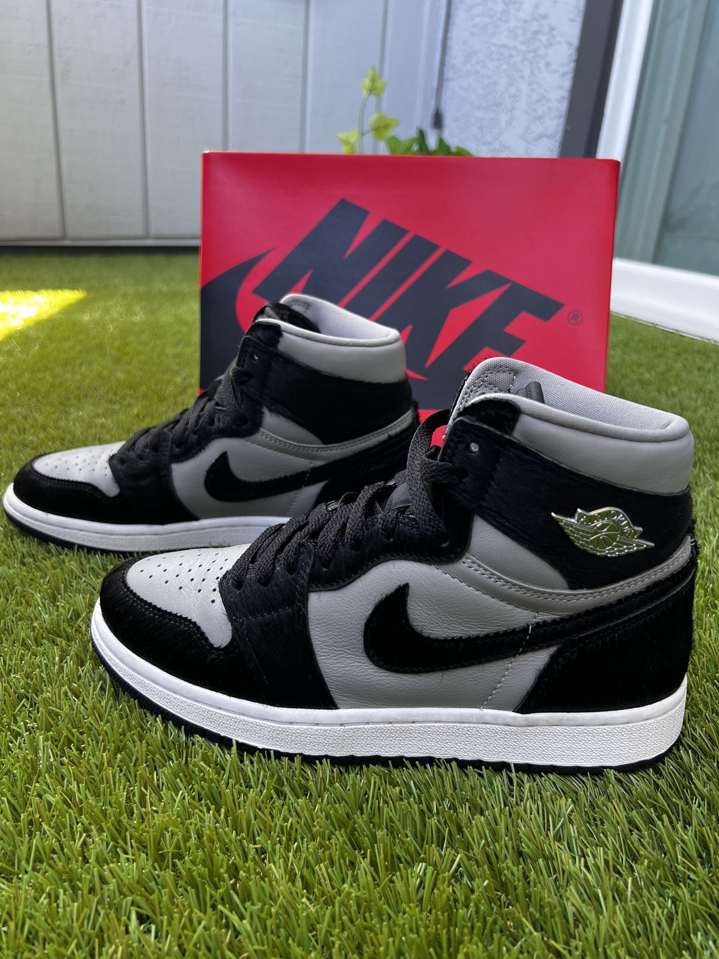 Jordan Air Jordan 1 Retro High Medium Grey/Black-White
