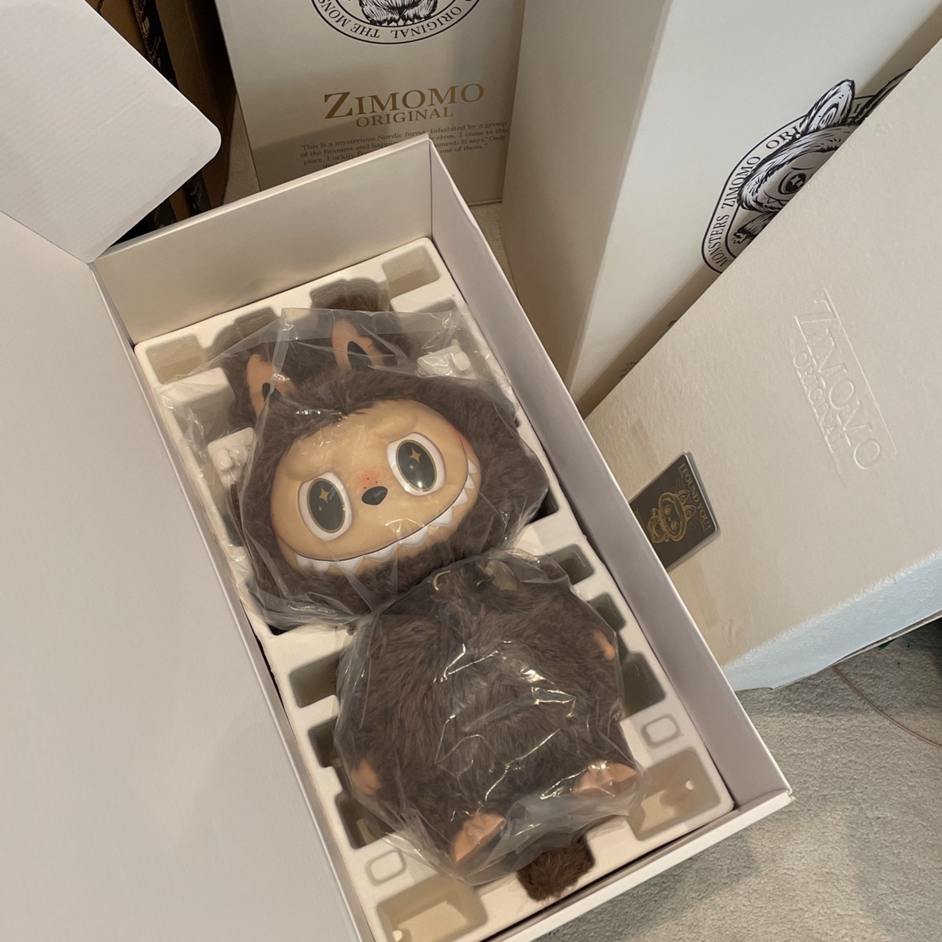 Pop Mart Labubu The Monsters ZIMOMO I Found You Vinyl Doll