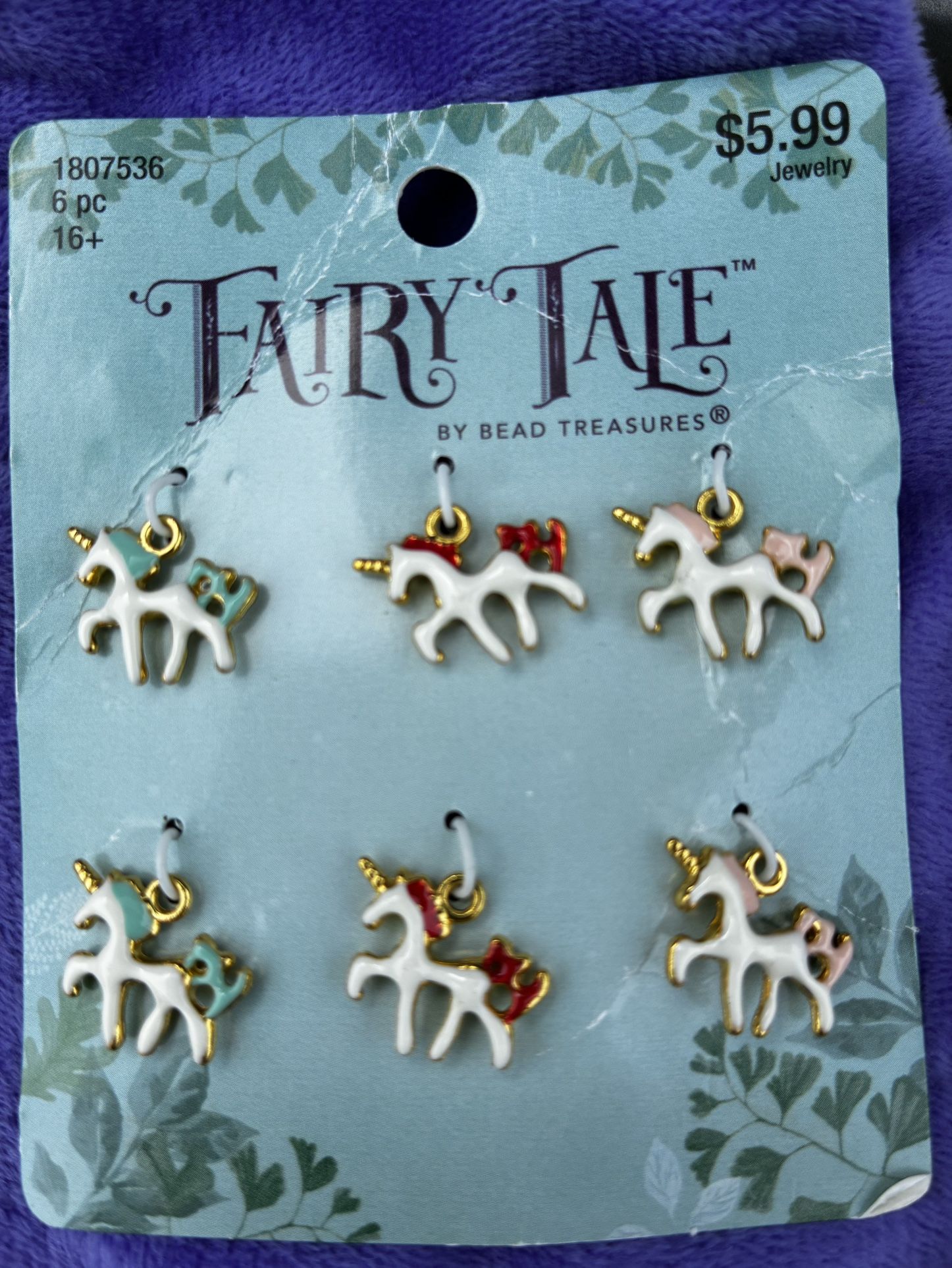 Fairytale Unicorn Charms