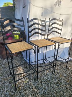 Tall patio chairs