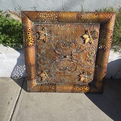 Tin Ceiling Tile Cafe art Decor Wall Panel