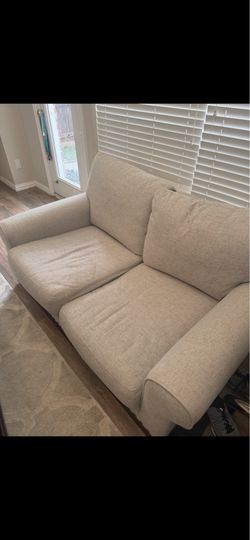 2 pieces - couch & love seat
