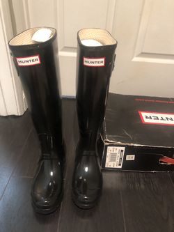 Hunter rain boots