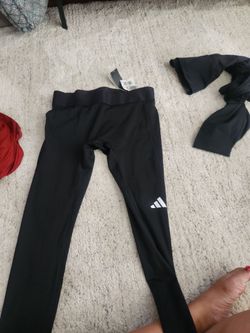 Adidas Black Training Leggings with Tags