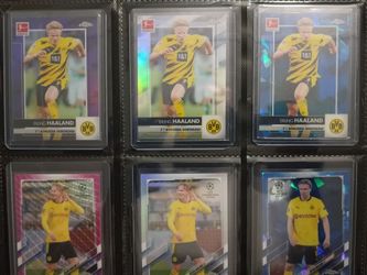 ERLING HAALAND early REFRACTOR LOT + RARE INSERTS