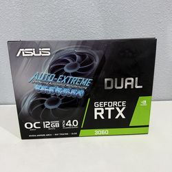 ASUS 3060 graphics card