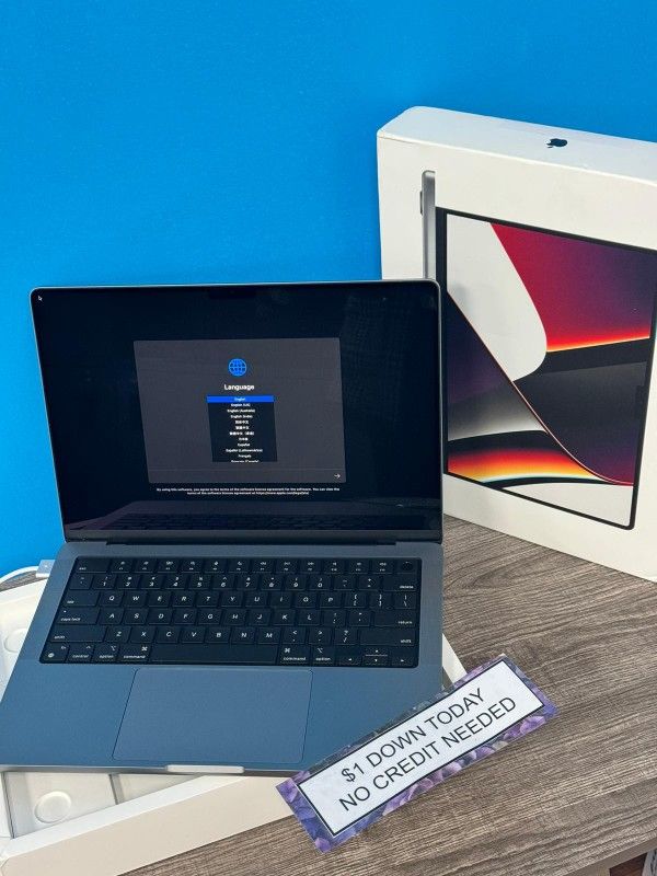 Apple MacBook Pro 14 INCH M1 Pro -PAYMENTS AVAILABLE-$1 Down Today