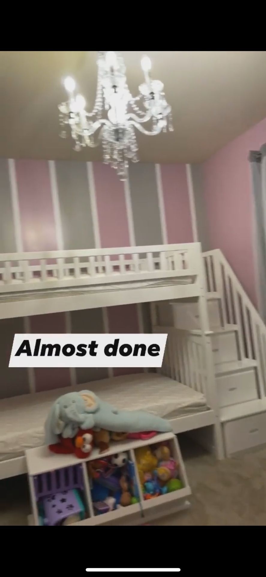 Twins Sized Bunk Bed With Twins Sized Trundle (not In Picture).