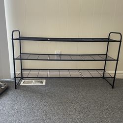 3 tier shoe rack