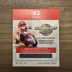 Mario Kart World Download Code 