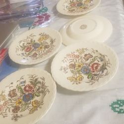 Mayflower handpainted plates