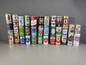 Vintage Beer Can Collection - 80+ Unique Cans