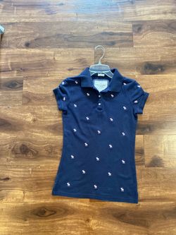 Abercrombie & Fitch Navy Polo Shirt