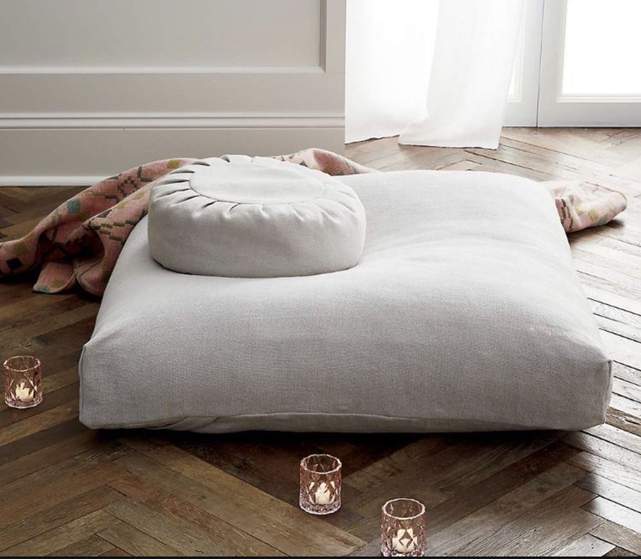 Relax/chill/meditation pillow set by GOOP + CB2