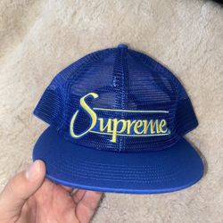 Supreme Mesh Hat (Blue)