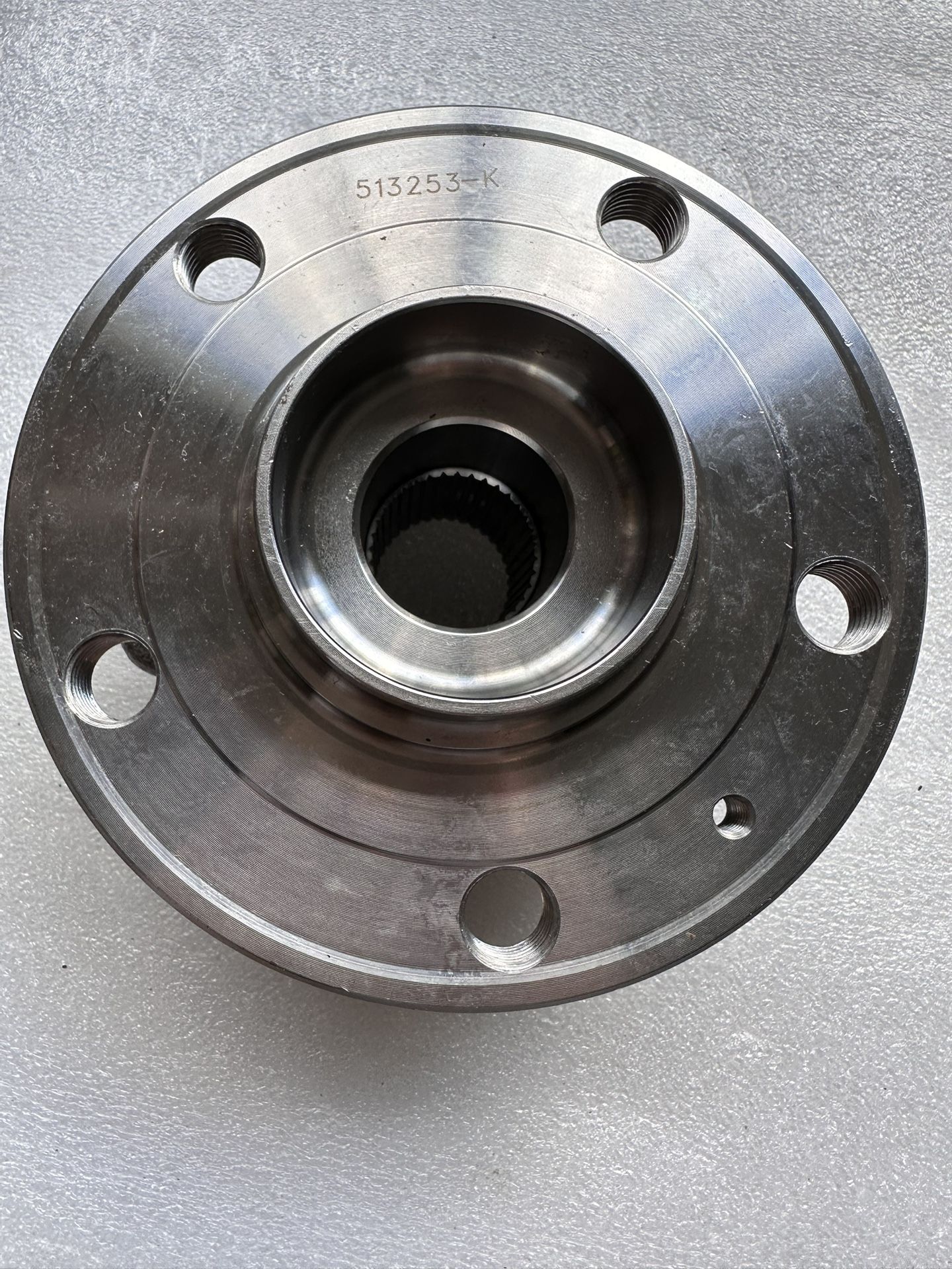 513253-K 2PCS Front/Rear Wheel Bearing and Hub Assembly Fit For Audi A3 Q3 TT Quattro, VW Jetta Passat Golf GTI Beetle Tiguan CC Eos Rabbit, 5-Lug Bol