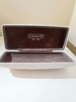 Coach Ivory Sunglasses Case