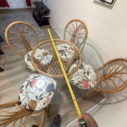 Dining Table With Four Chair 🪑 