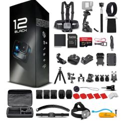 GoPro Hero 12 with accessories 