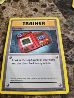 Pokeman trainer pokedex