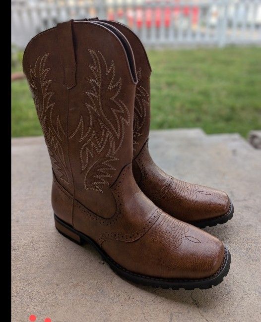New Mens Cowboy Boots