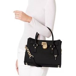New Michael Koors Hamilton Large Saffiano Leather Tote Bag