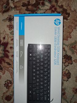 Hp Wired desktop 320k keyboard
