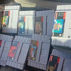 Super Nintendo Games 
