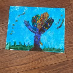 Tree painting