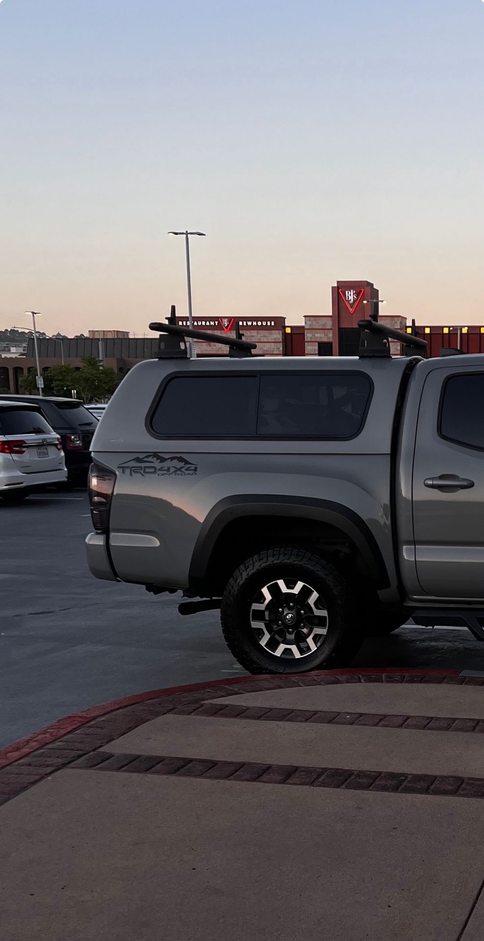 Cement grey 5Ft Toyota Tacoma Camper