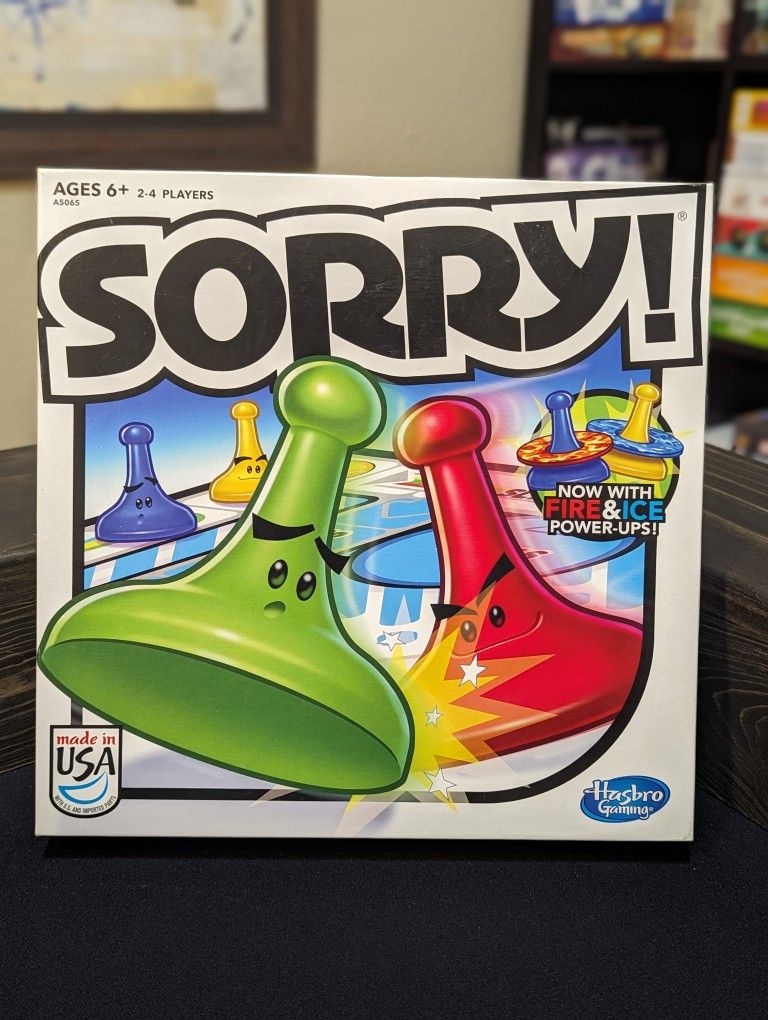 Sorry Board Game - $5