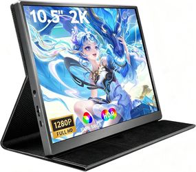 Brand New in box 10.5” Portable Monitor 1280P USB-C HDMI for Laptop/Phone/Gaming