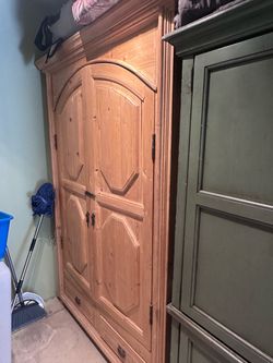 Large wooden armoire