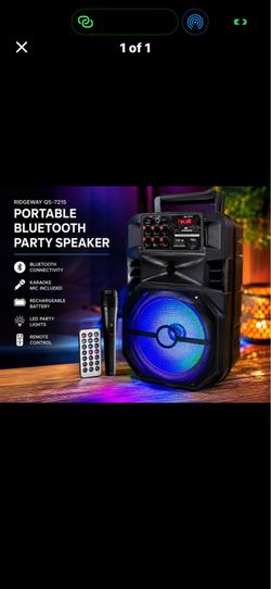Party speaker