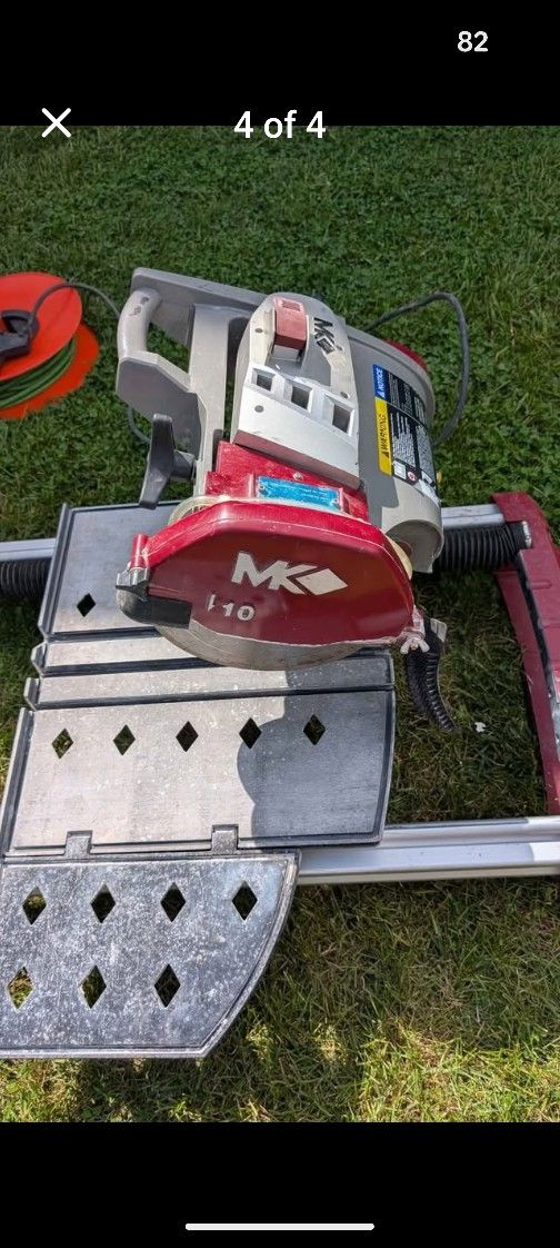 MK TX3 tile saw 10" works great
