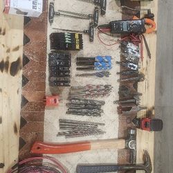 Electrical Klein Meter 210 Circuit Breakers Allen Wrenches Hammers Tape Measure Drill Bits Hole Saws Single Gang Receptacles Motion Sensor Meters GFI 