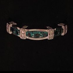 Emerald Band 925 Sz 6, 7 & 8