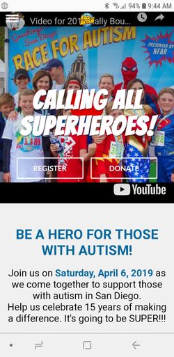 Race for autism 5k (((exercise running family fun balboa park )))
