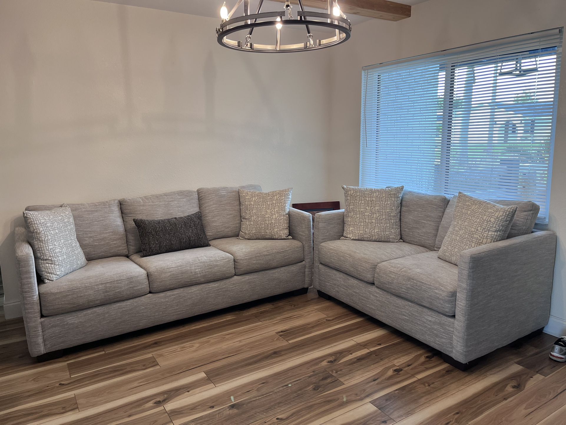 2 Piece Sofa Bed Living Room Set