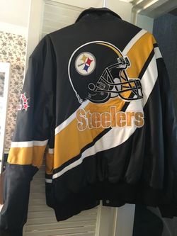 Designer Men’s Steeler Leather Jacket