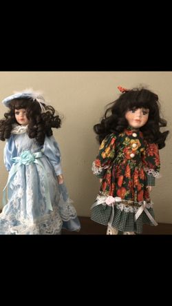 New emerald porcelain dolls collection $6 each two for $10
