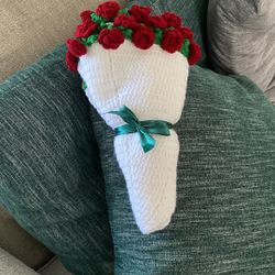 Crochet Little Rose Blanket 
