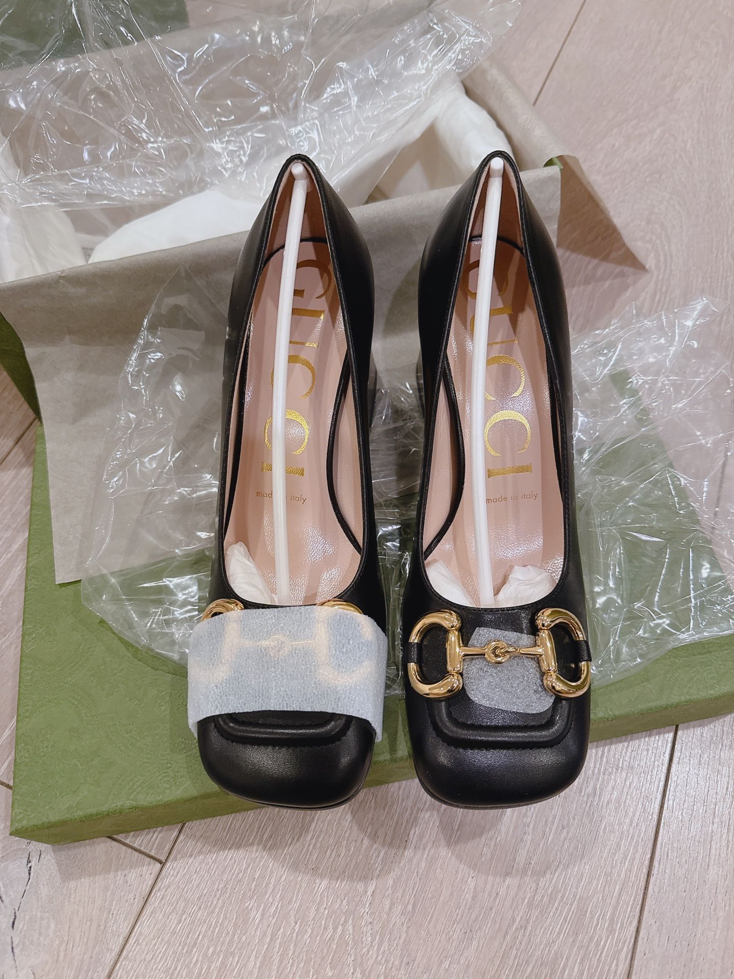 New- Gucci Horsebit 75mm Pump