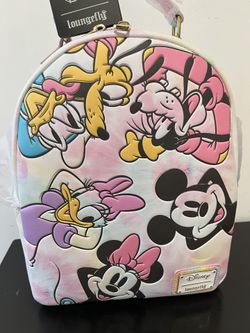 Loungefly Disney Mickey Mouse & Friends Tie-Dye Mini  display picture 1