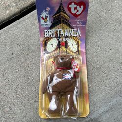 Very rare 1997 Britannia the bear Beanie Baby
