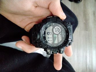 Watch With Led Light Display 
