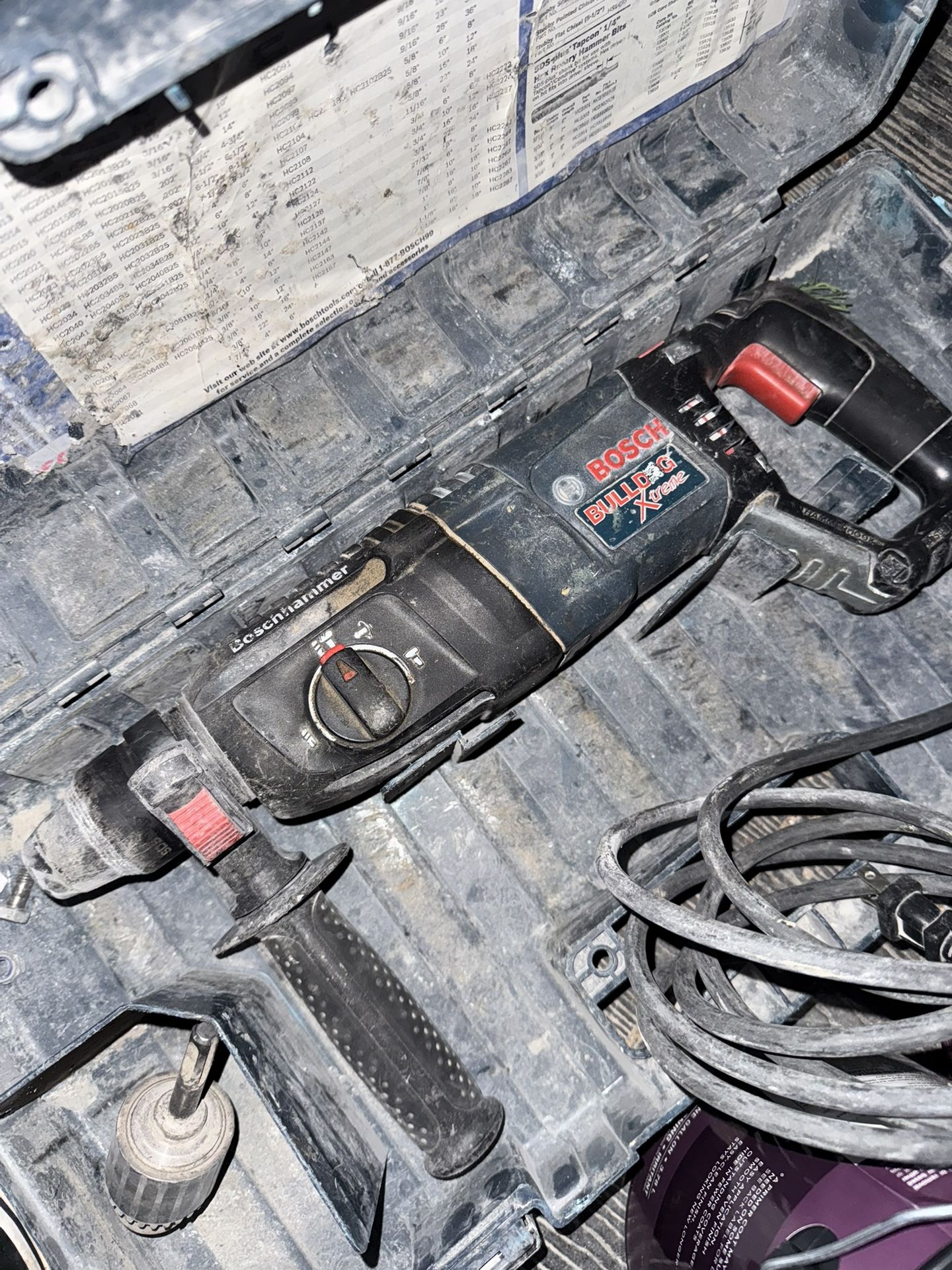 Bosch Bulldog Rotary Hammer Drill